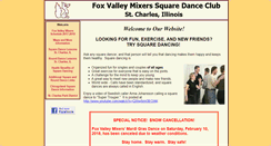 Desktop Screenshot of foxvalleymixers.org